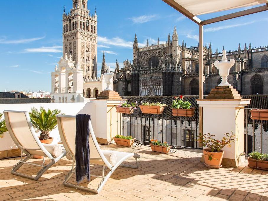 Puerta Catedral Apartments Севиля Екстериор снимка